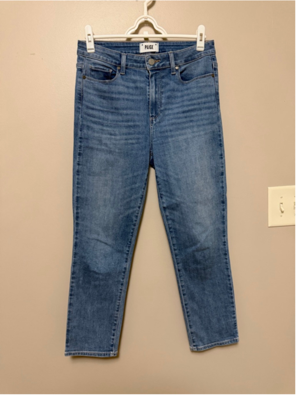PAIGE Hoxton Slim Crop Jeans